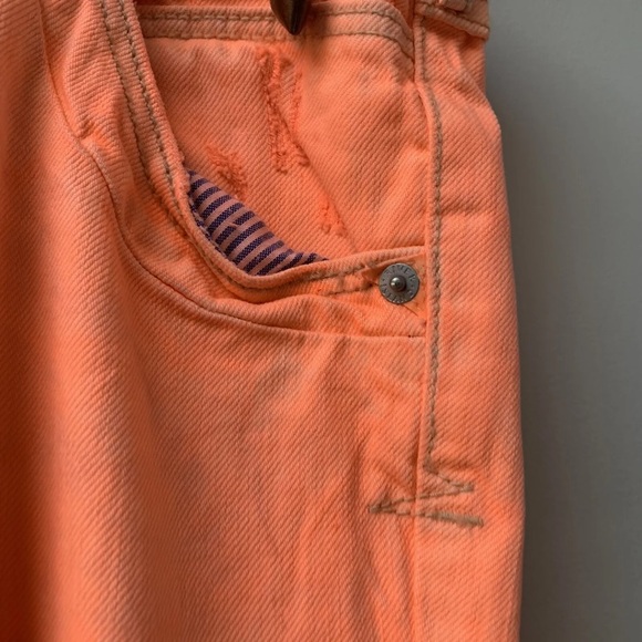 RIVER ISLAND Neon Orange Jeans
Low rise
Straight leg
UK 12 petite
Mark - Picture 9 of 16